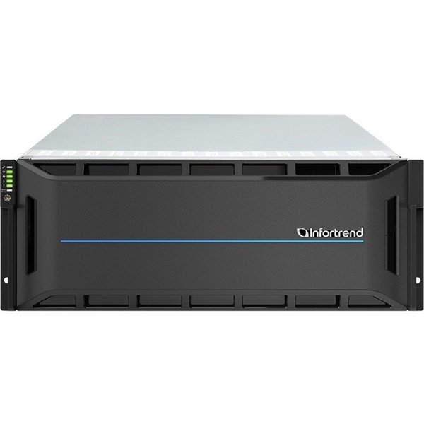 Infortrend 4U/60 Bay Jbod For Ev, Single I/O Module, Top Load, 60 X 8Tb Sas Hdd JB360GL00-8T